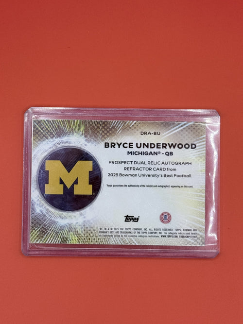 2025 Bowman Best RPA Bryce Underwood