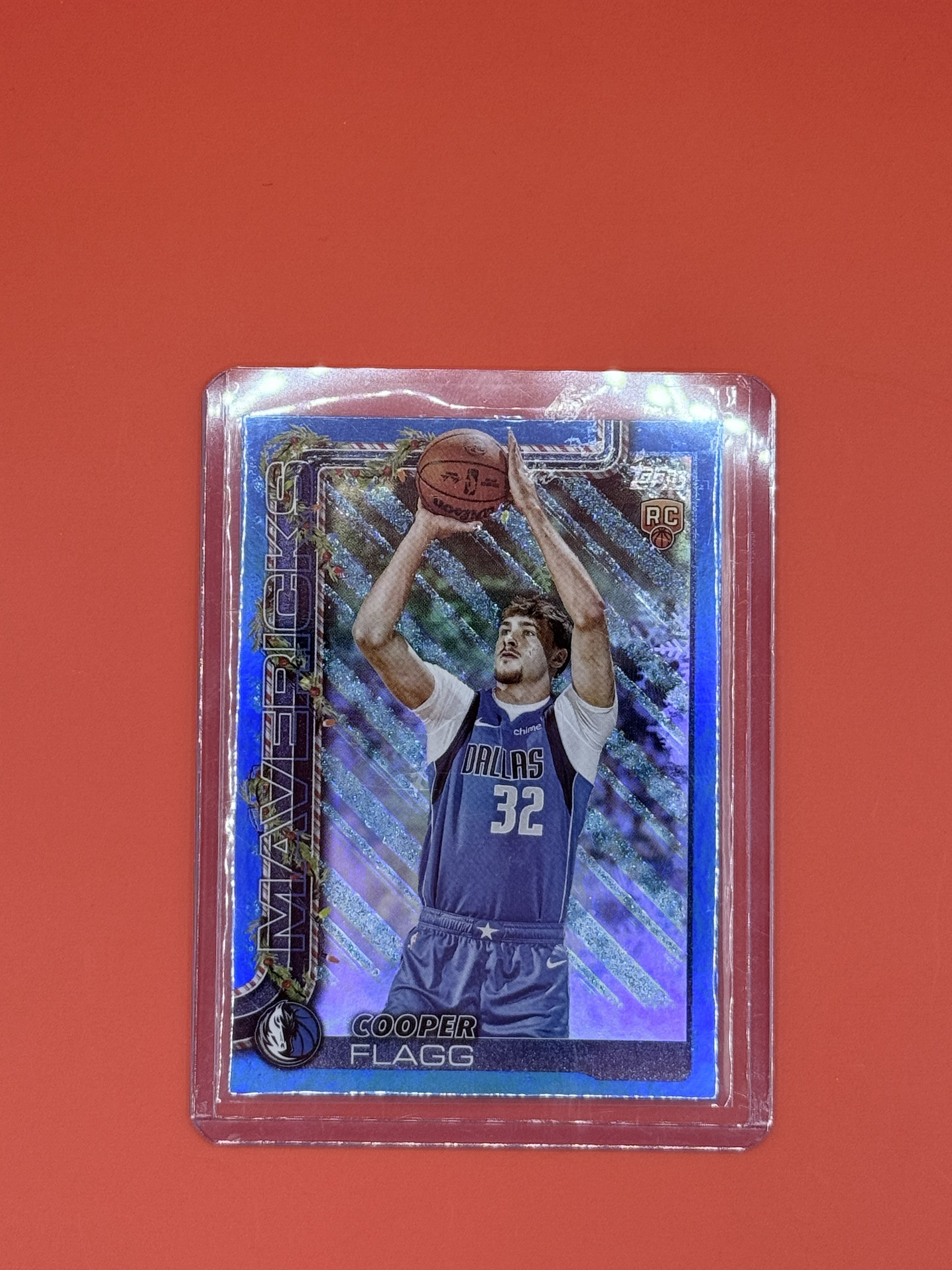 2026 Topps Holiday Blue Cooper Flagg