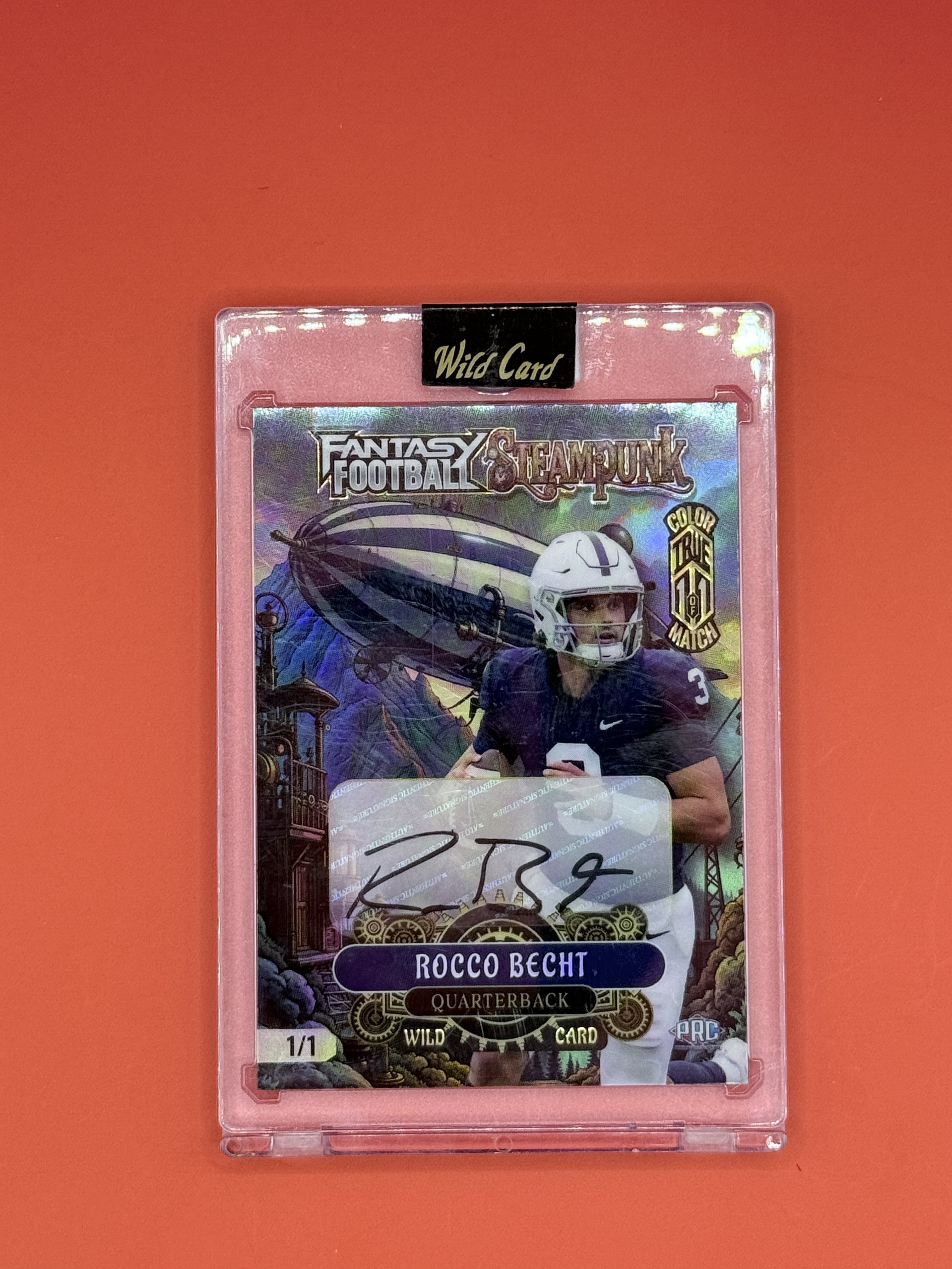 2026 Wild Card Steampunk Rocco Becht Auto 1/1