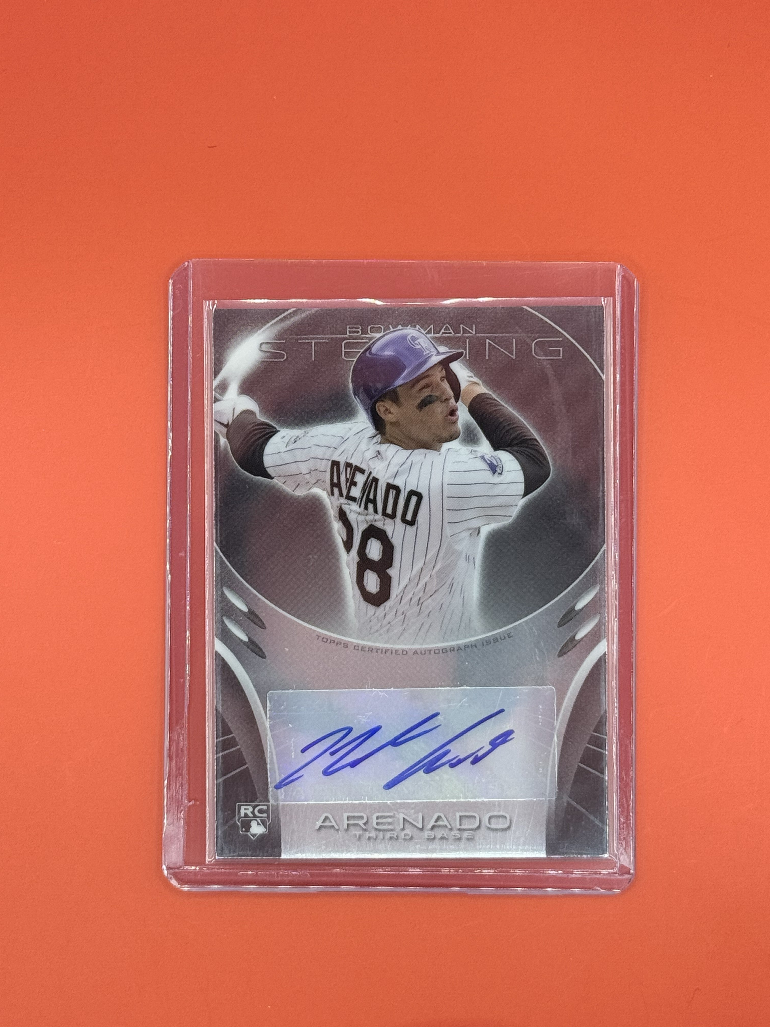 2013 Bowman Sterling Nolan Arenado Rookie Auto
