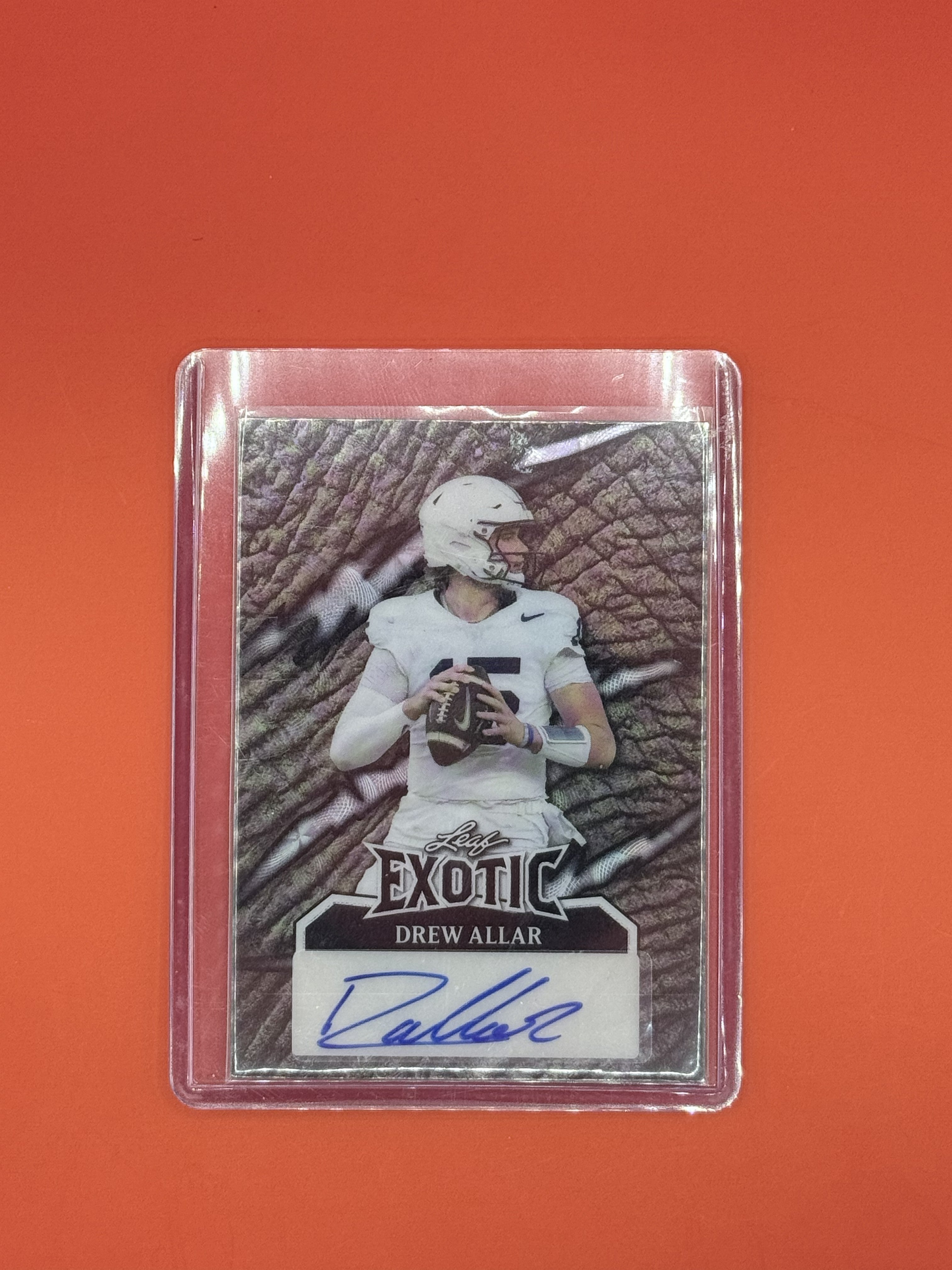 2024 Leaf Exotic Drew Allar Auto /7