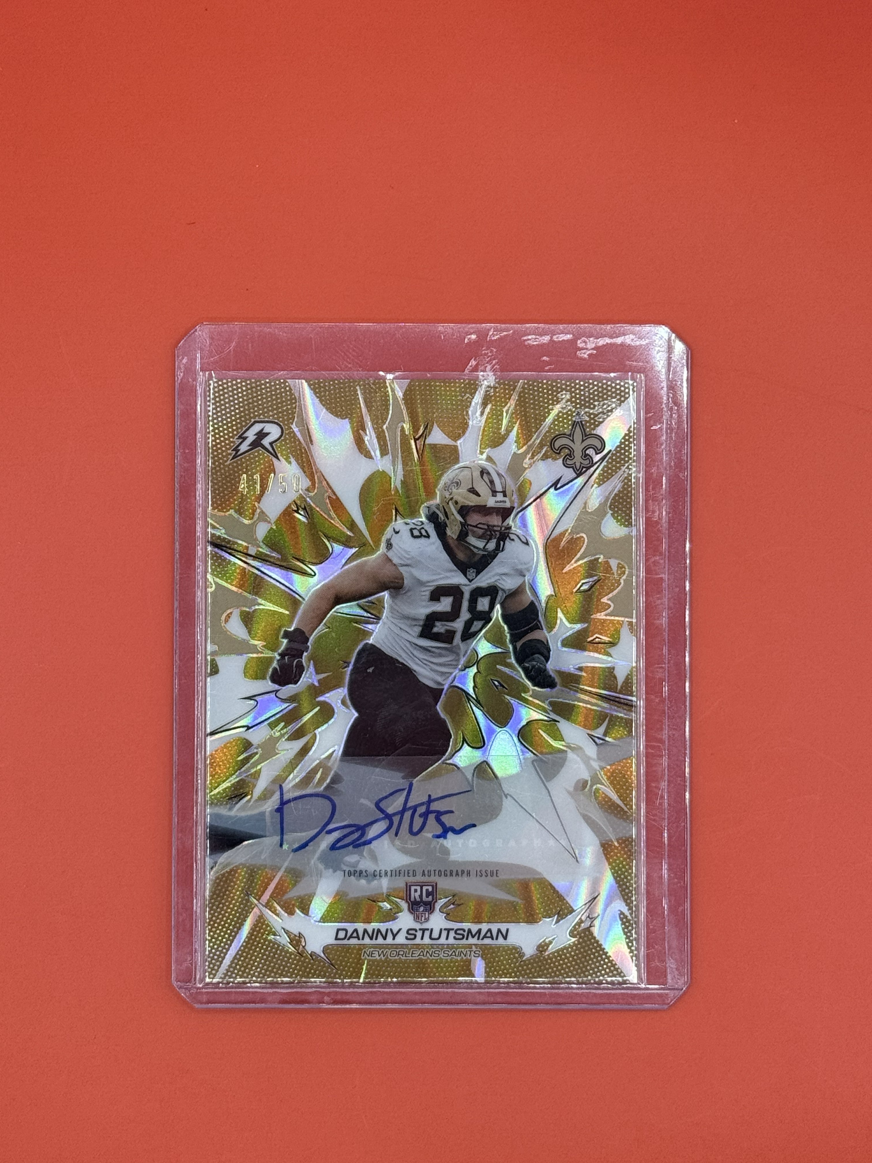 2026 Topps Resurgence Danny Stutsman Gold Auto /50