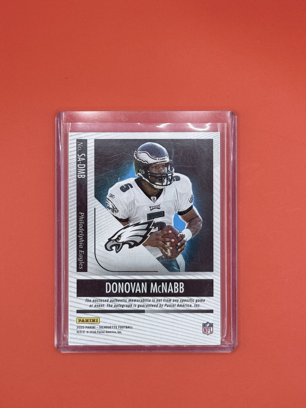 2025 Silhouette Donovan McNabb Patch Auto /99