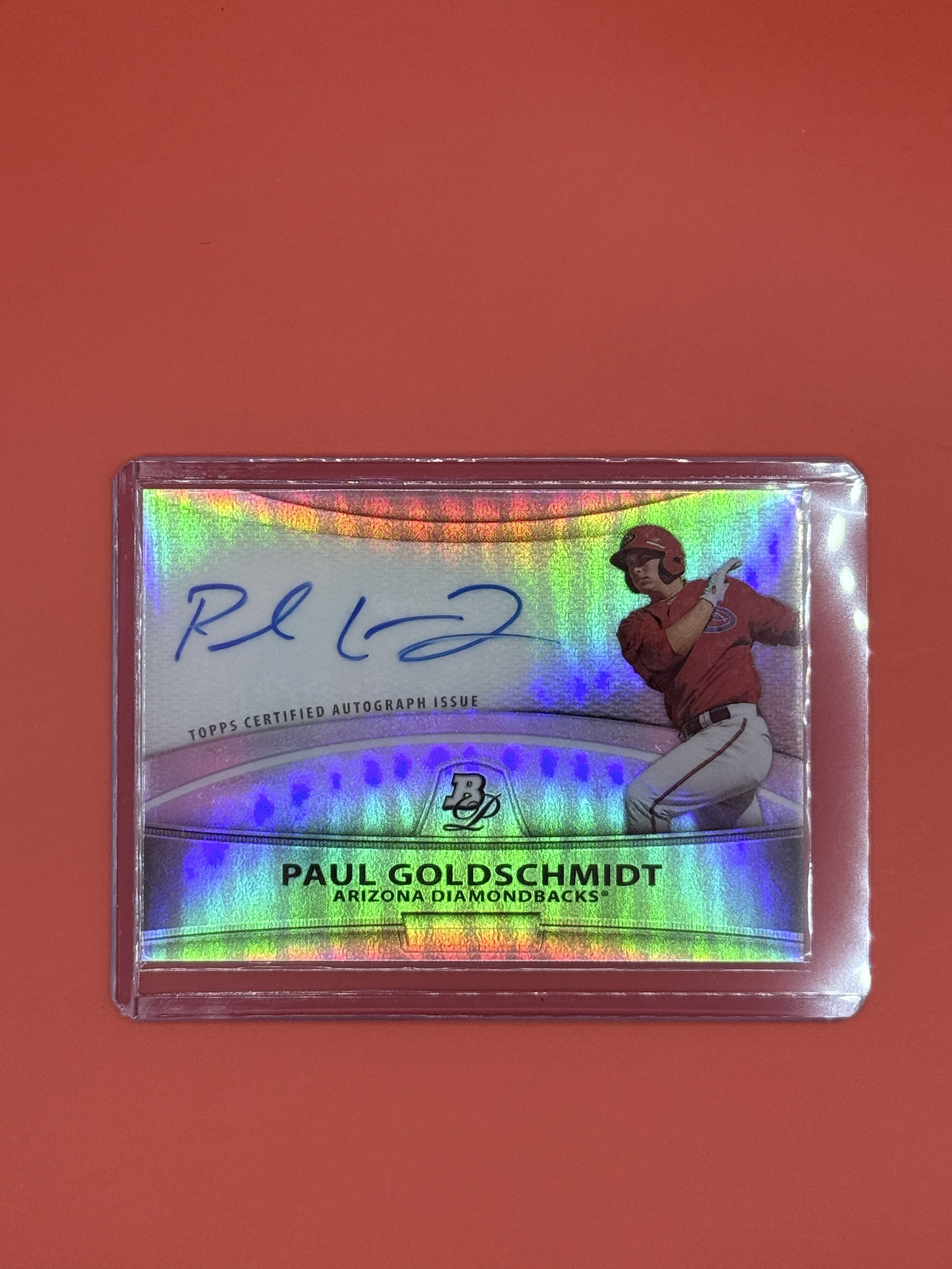 2010 Bowman Platinum Paul Goldschmidt Auto