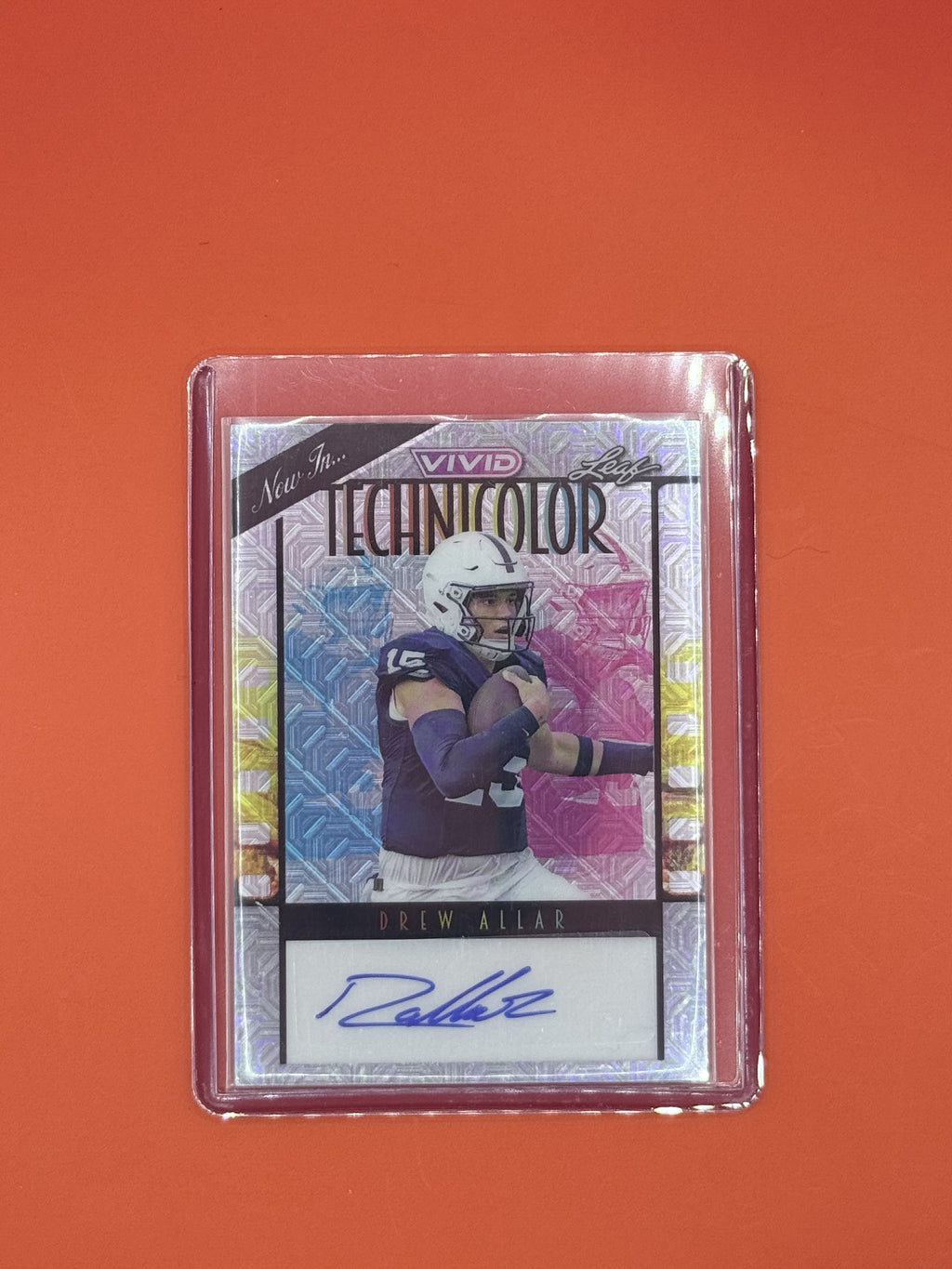 2024 Leaf Vivid Drew Allar Auto /9