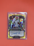 2025 Prizm Draft Picks Tetairoa McMillan Gold Ice Auto