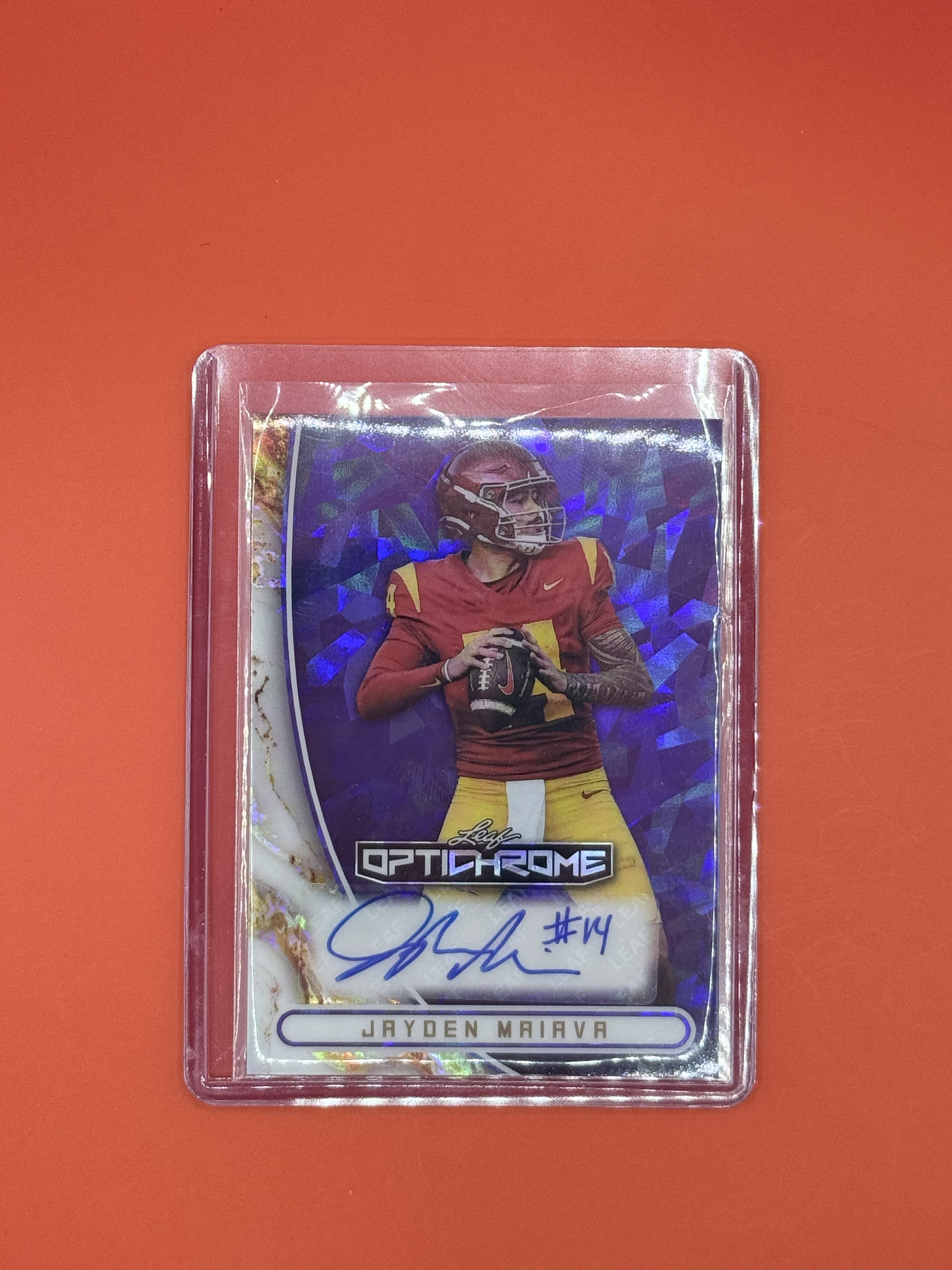 2026 Leaf Optichrome Jayden Maiava Auto /7