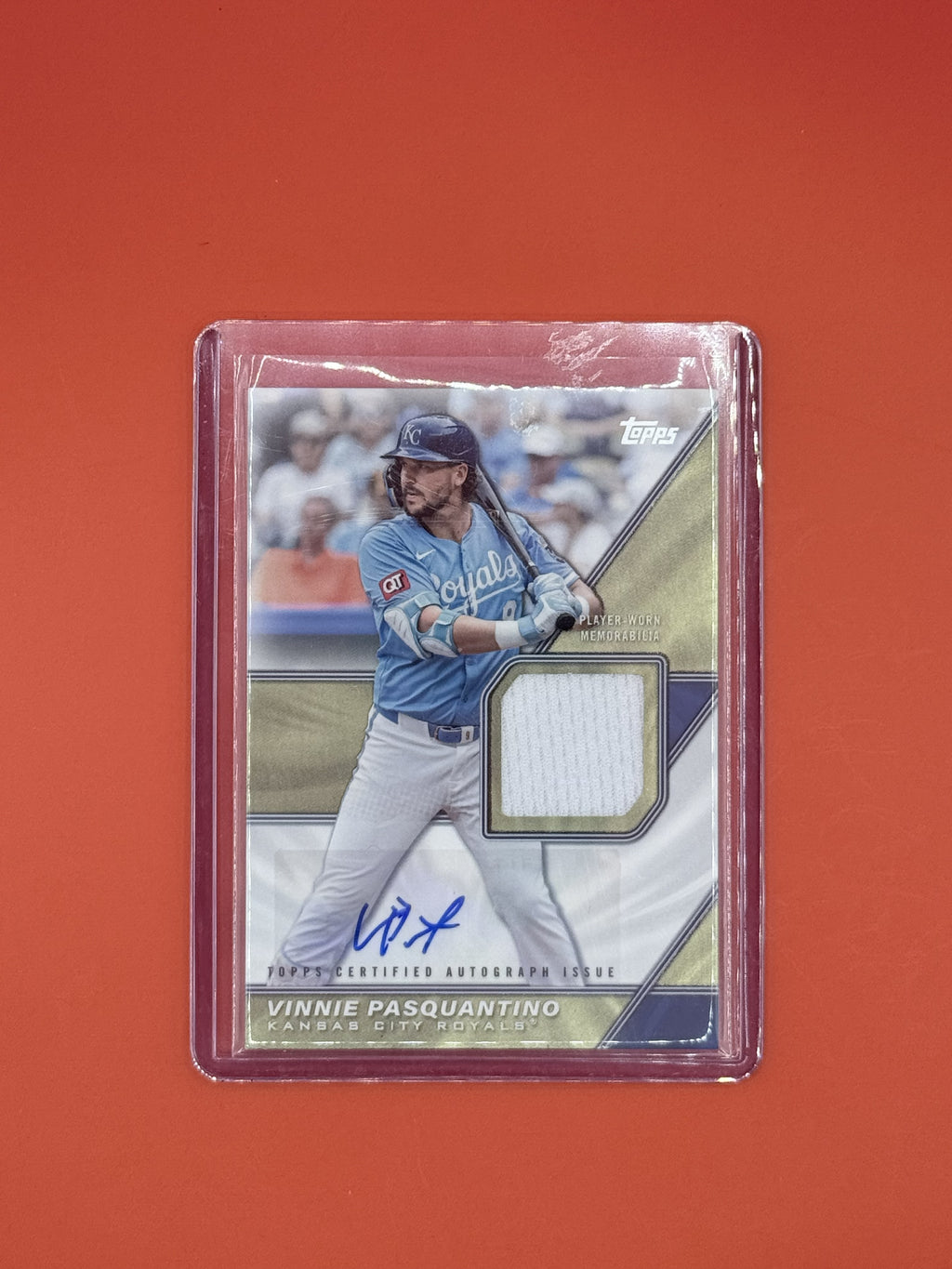 2026 Topps Patch Auto Vinnie Pasquantino /99