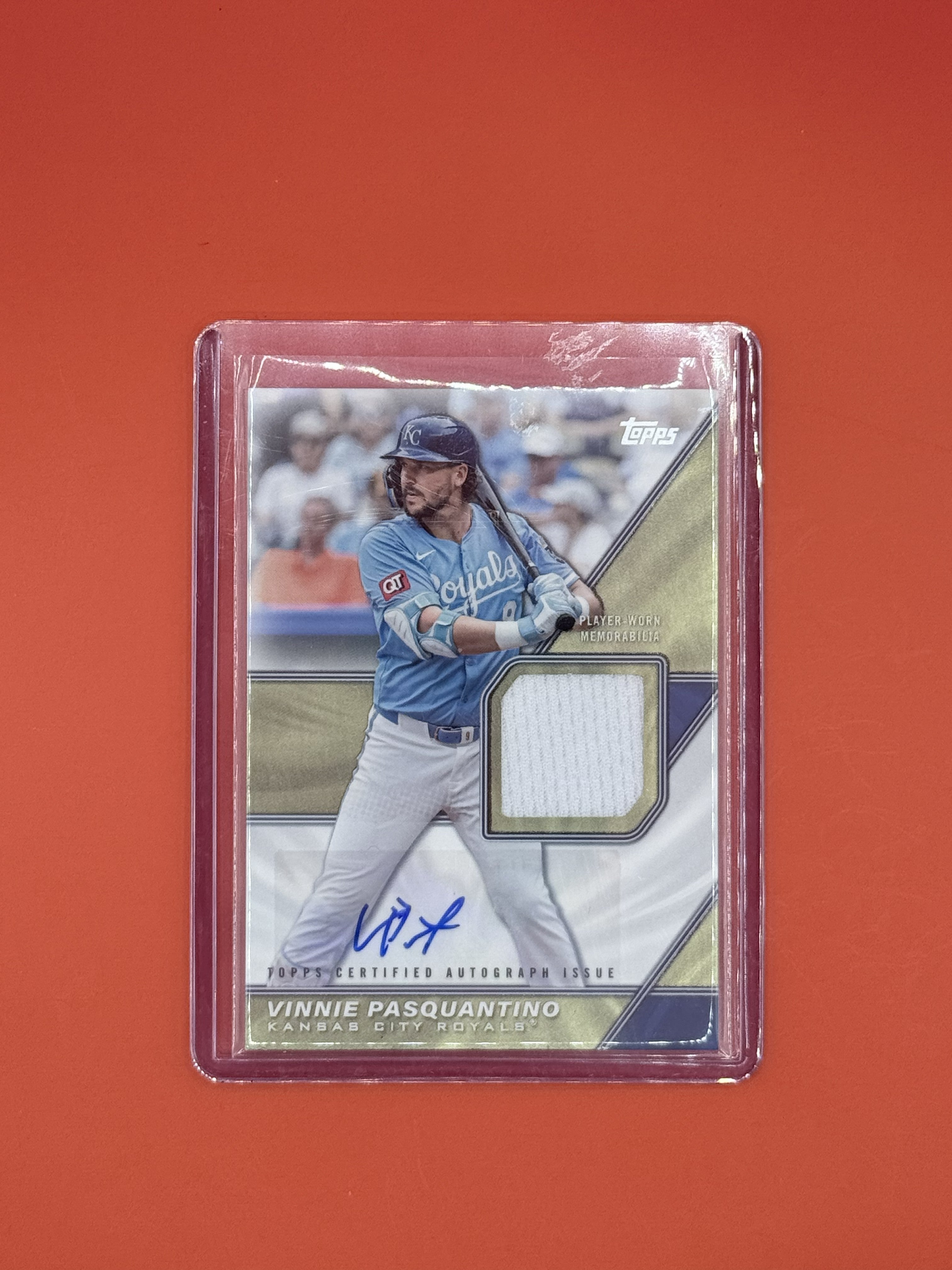 2026 Topps Patch Auto Vinnie Pasquantino /99