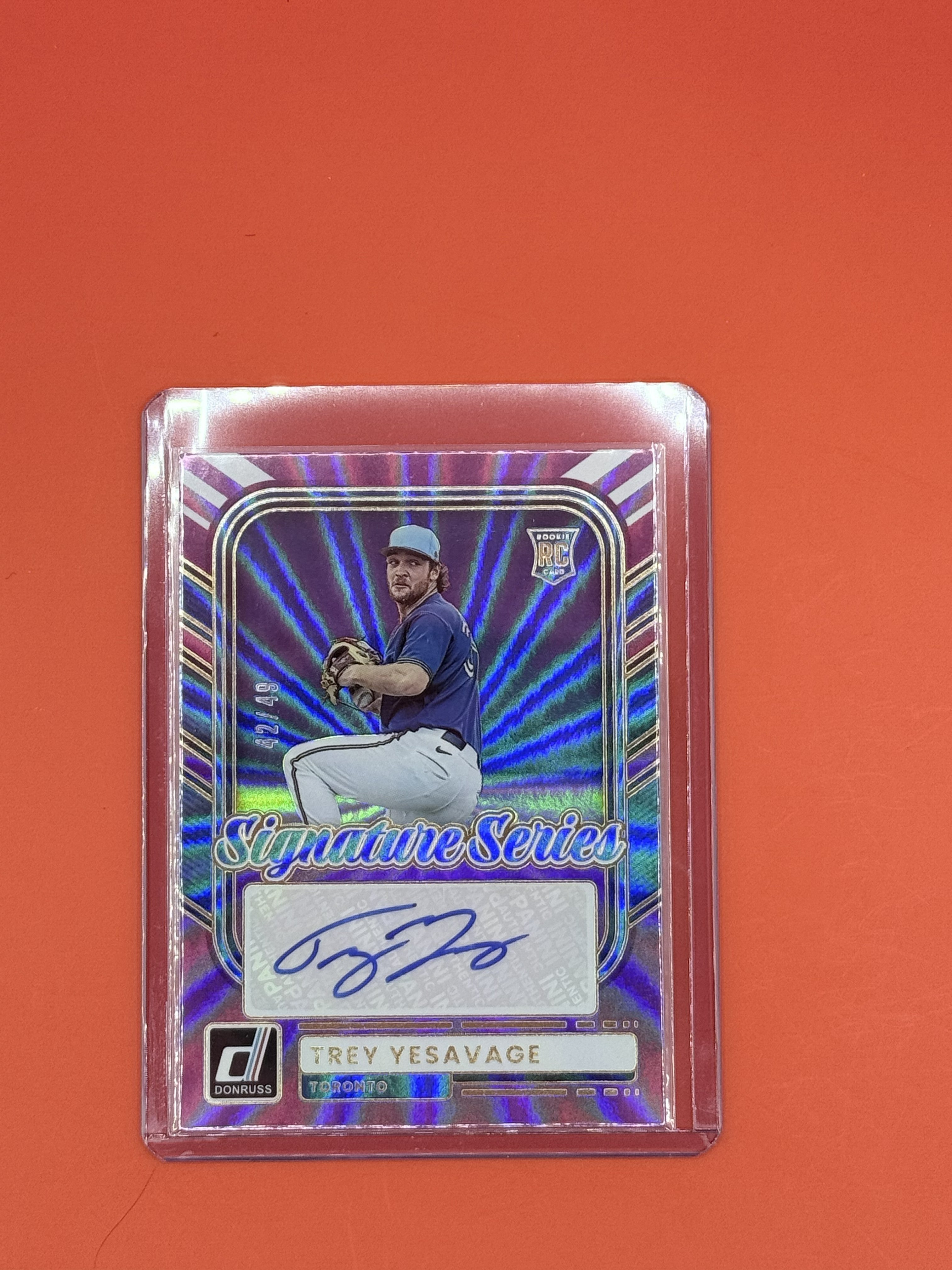 2026 Donruss Baseball Trey Yesavage Auto /49
