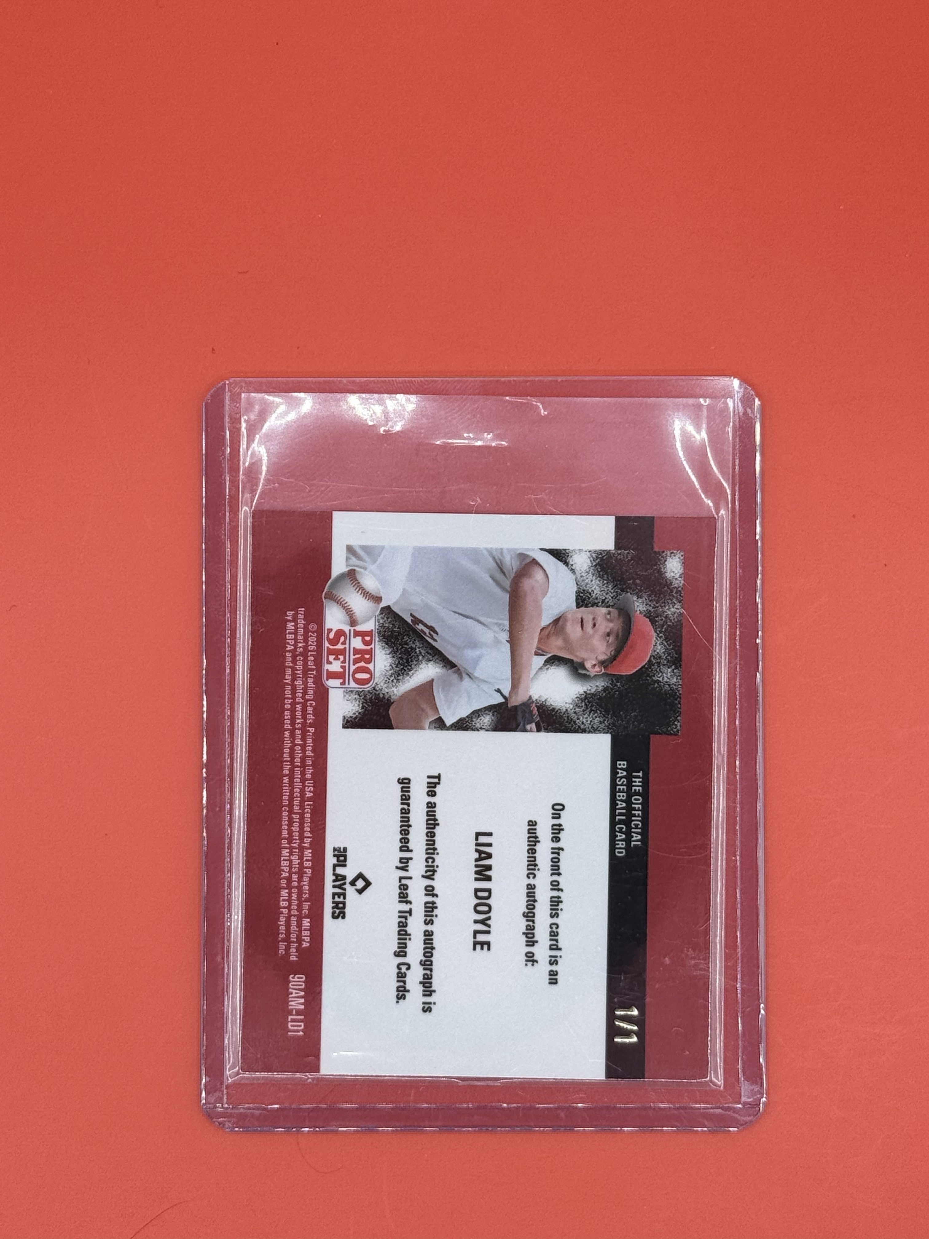 2026 Leaf Pro Set Liam Doyle Auto 1/1