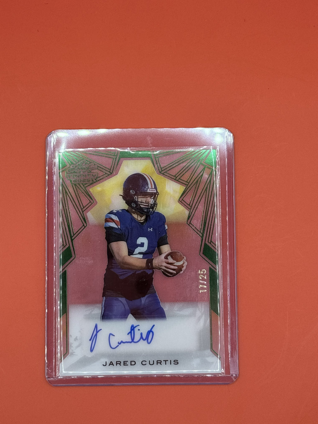 2025 Leaf Trinity Jared Curtis Auto /25