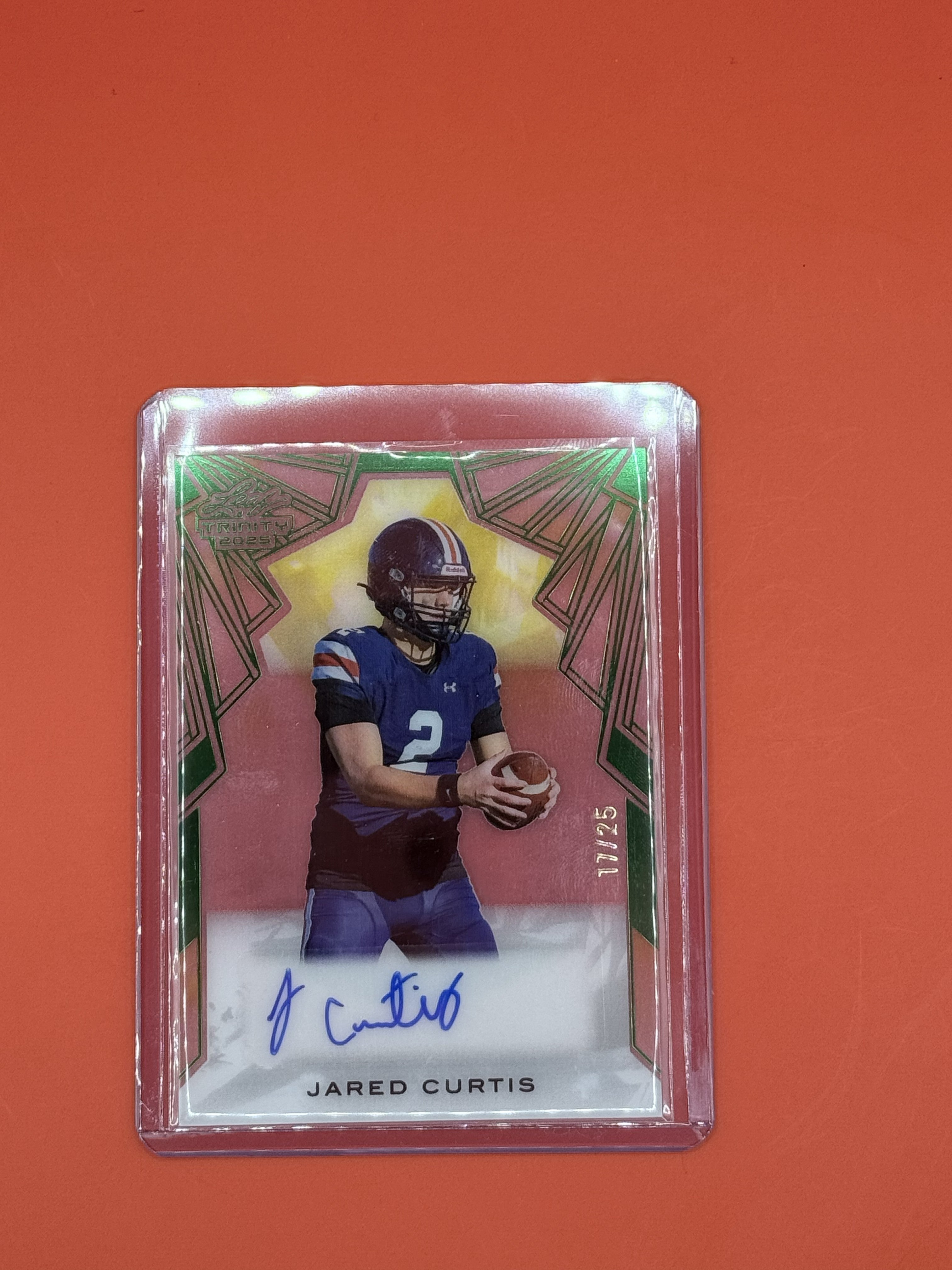 2025 Leaf Trinity Jared Curtis Auto /25