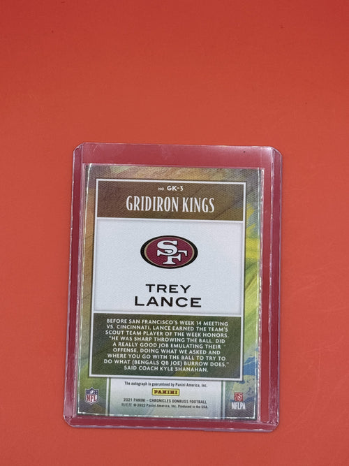 2021 Chronicles Trey Lance Auto
