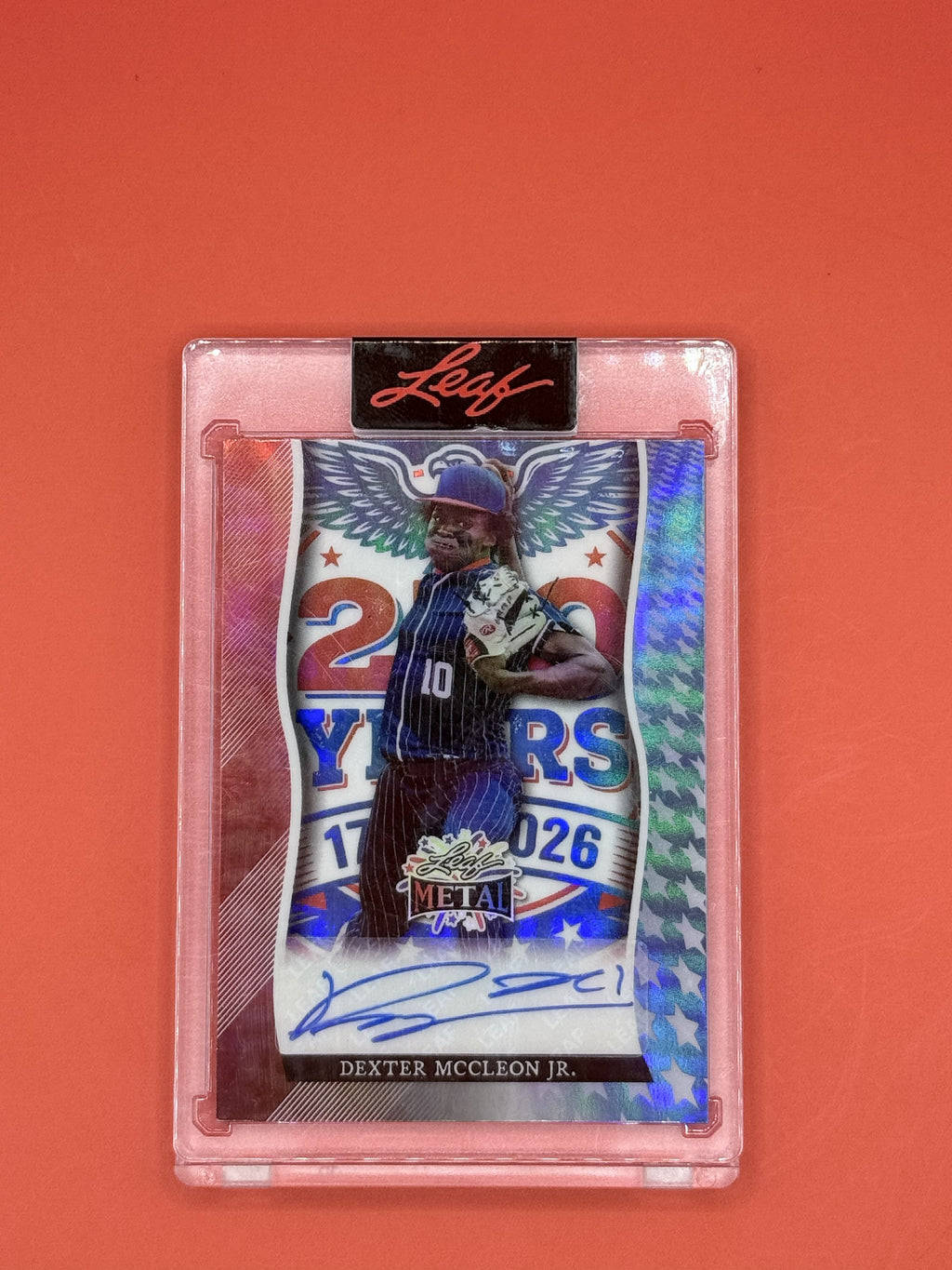 2026 Leaf Metal Dexter McCleon Jr. Auto /4