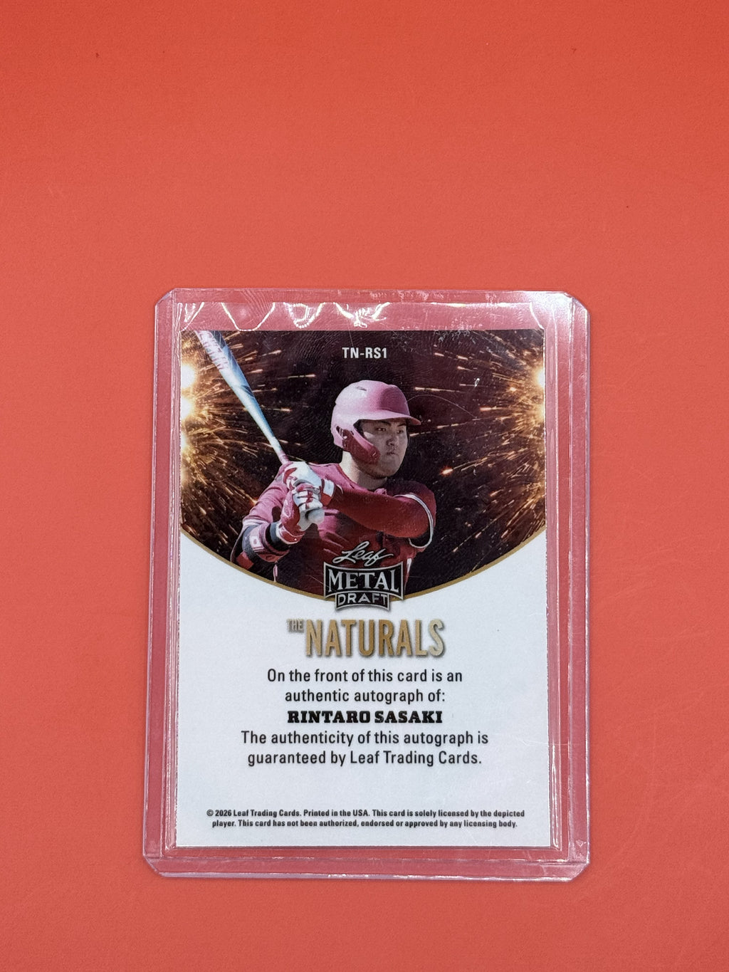 2026 Leaf Metal Draft Rintario Sasaki Auto