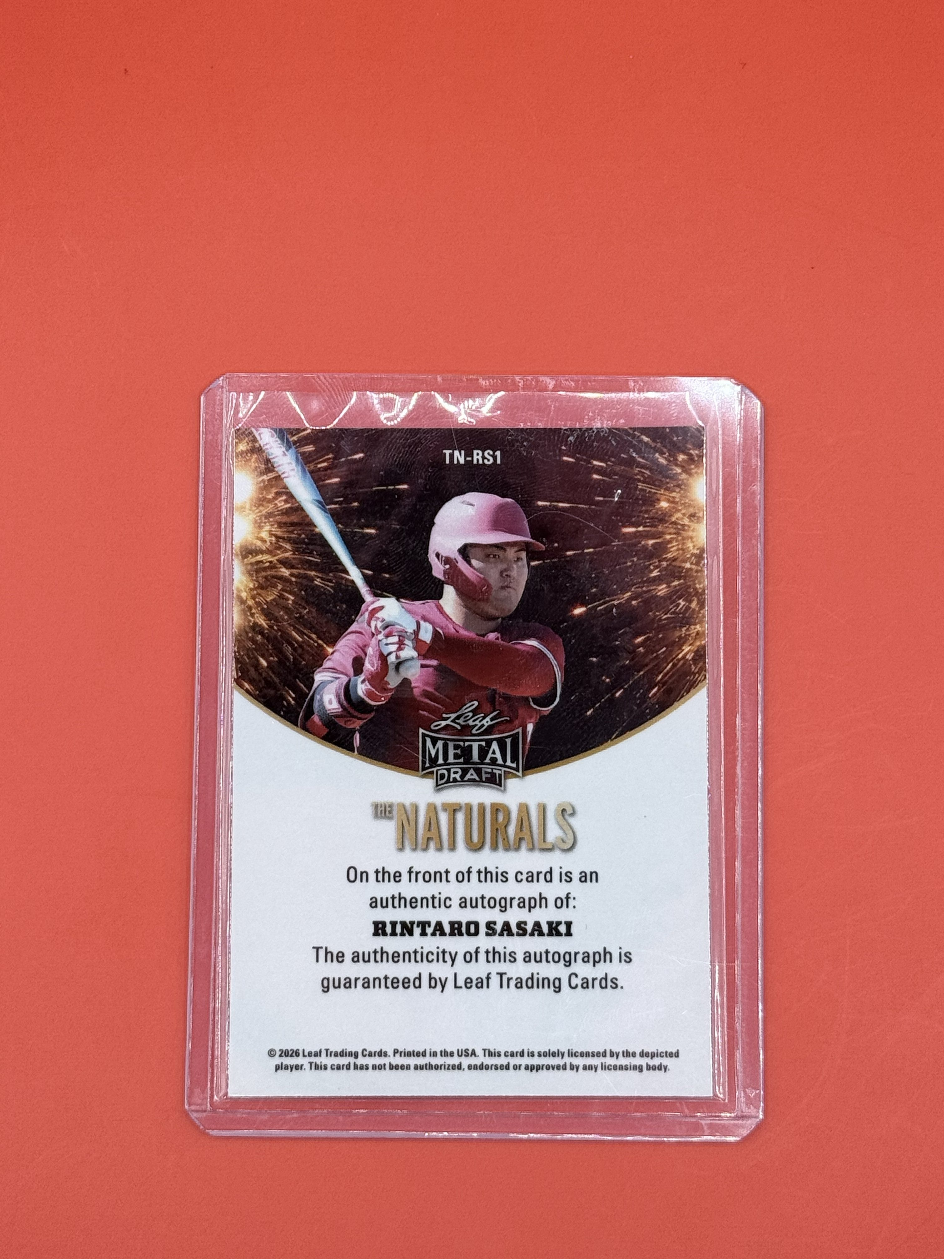 2026 Leaf Metal Draft Rintario Sasaki Auto