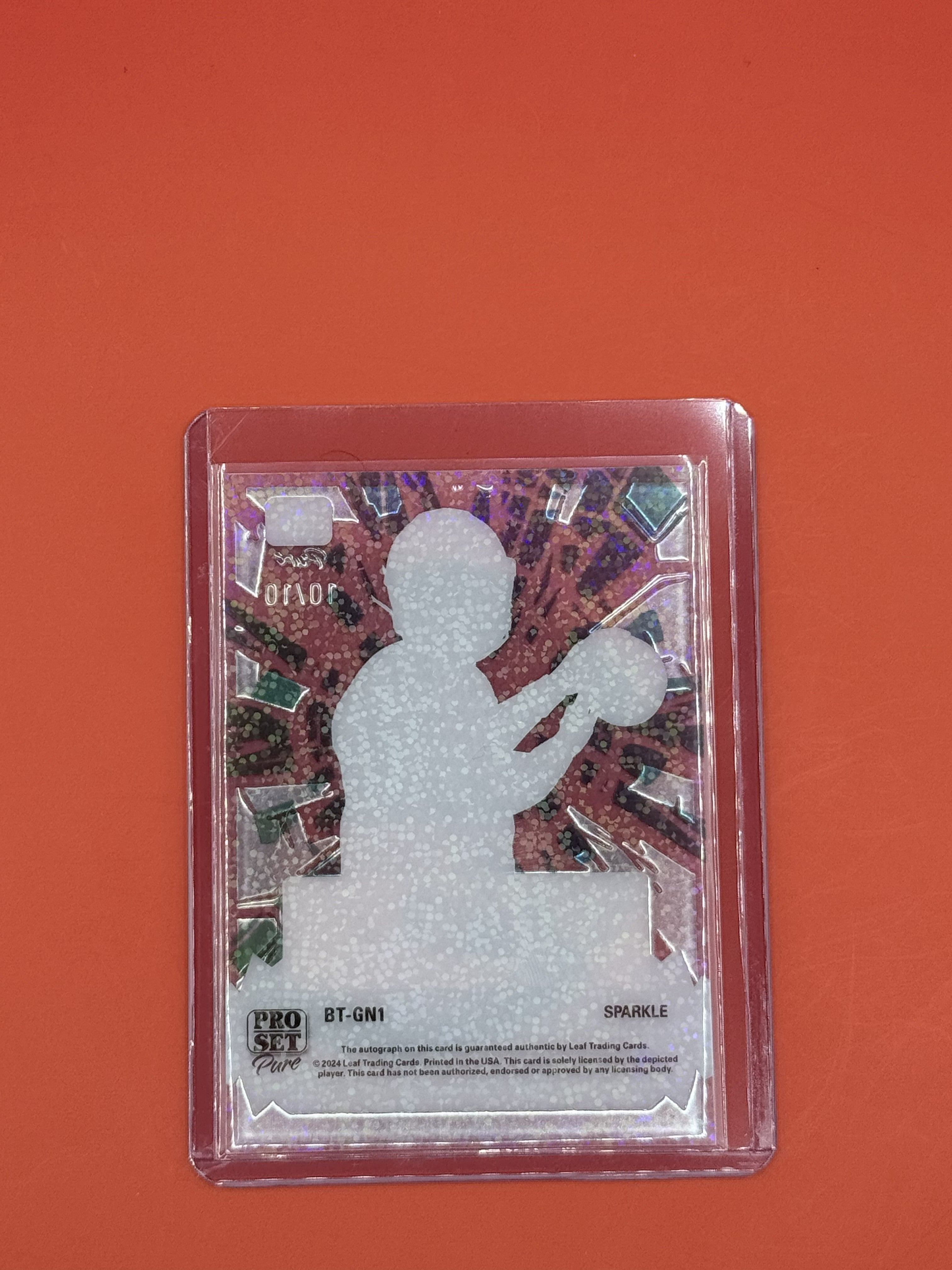 2024 Leaf Pro Set Garrett Nussmeier Auto /10